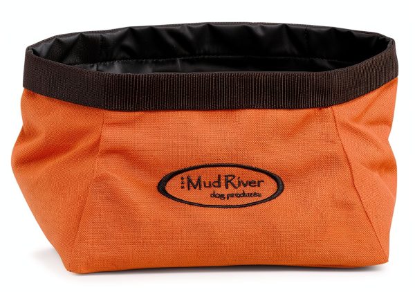 Mud River Renegade Roll Up Bowl Orange Nylon Camping-0
