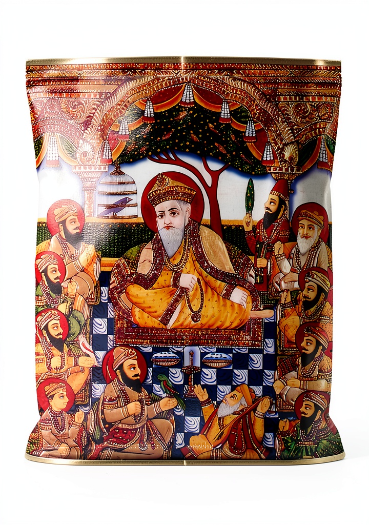 Sikhism Kindle book cover showing religious symbols and text