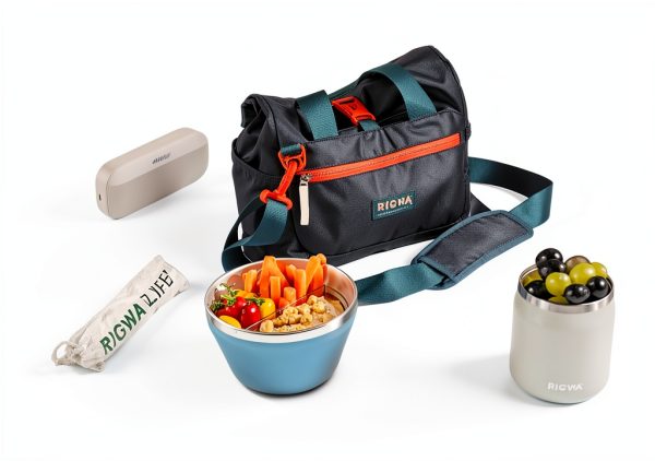 RIGWA LIFE Camping Bowls Insulated Stainless Steel Pods-6