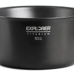 Explorer Bear Titanium Camping Bowl Foldable Heat Resistant-0