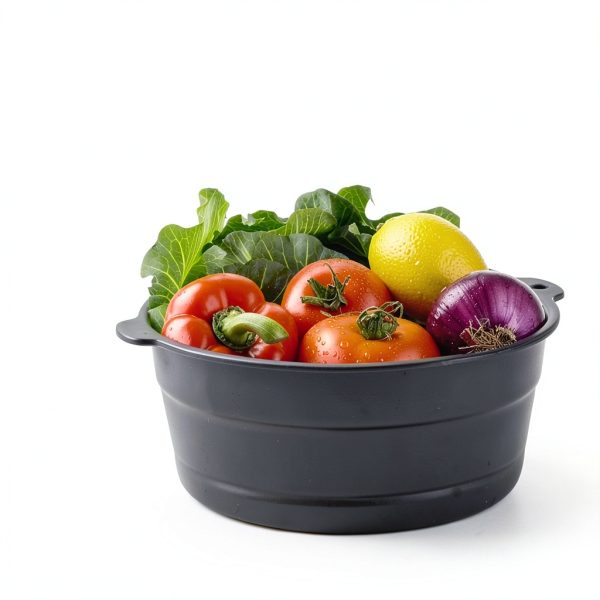 Fchil Collapsible Silicone Bowl Camping Mixing Storage-3