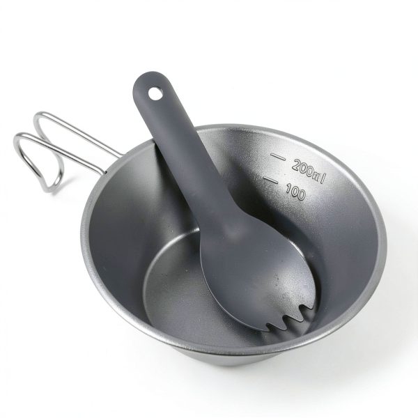 ATiAP Titanium Camping Bowl Lightweight Outdoor Meal Bowl-5