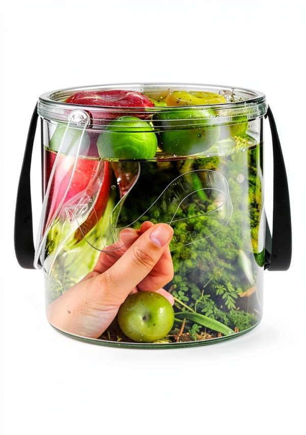 NentMent Folding Water Bucket Plastic Lightweight Camping-6