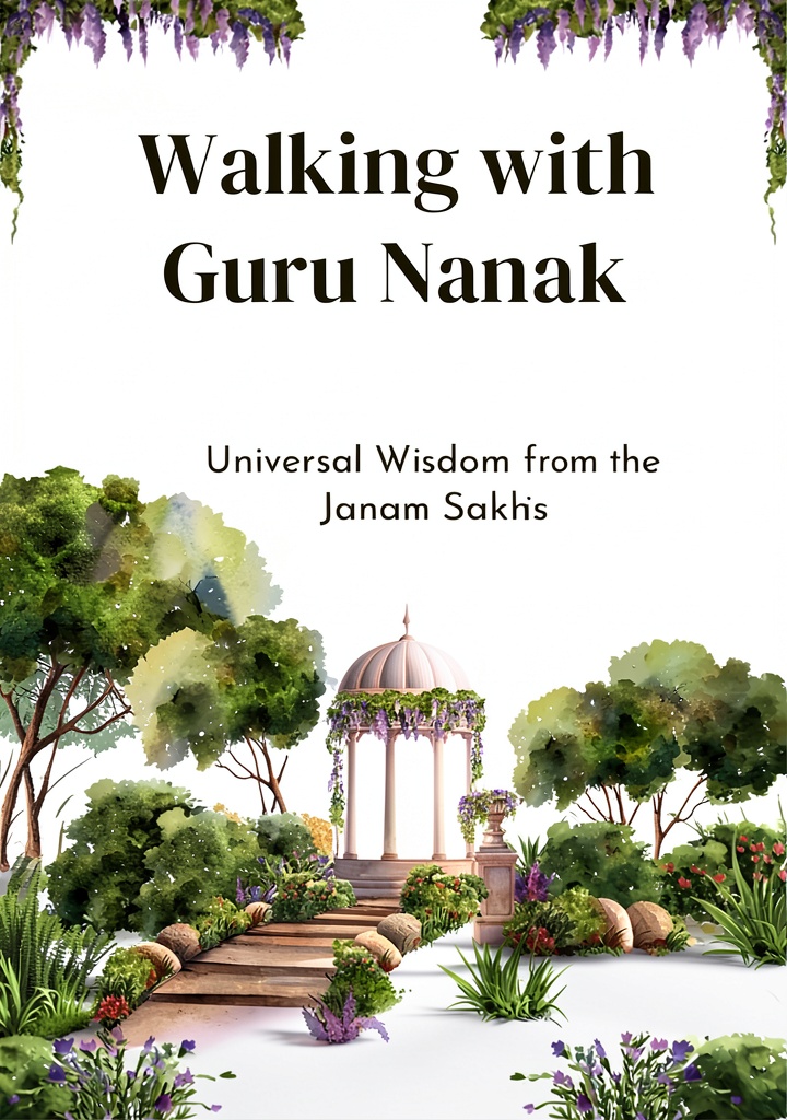 Sikhism Kindle book cover with enhanced typesetting display