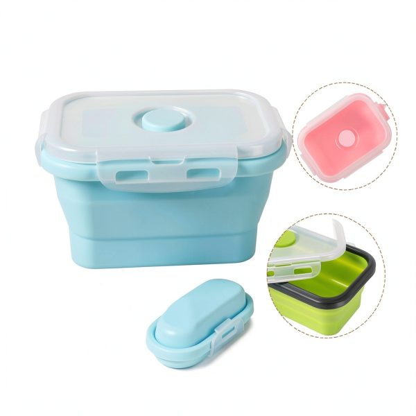 Potchen Collapsible Camping Bowls Silicone Dishwasher Safe-2