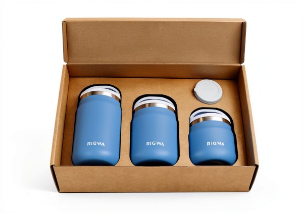 RIGWA LIFE Camping Bowls Insulated Stainless Steel Pods-1