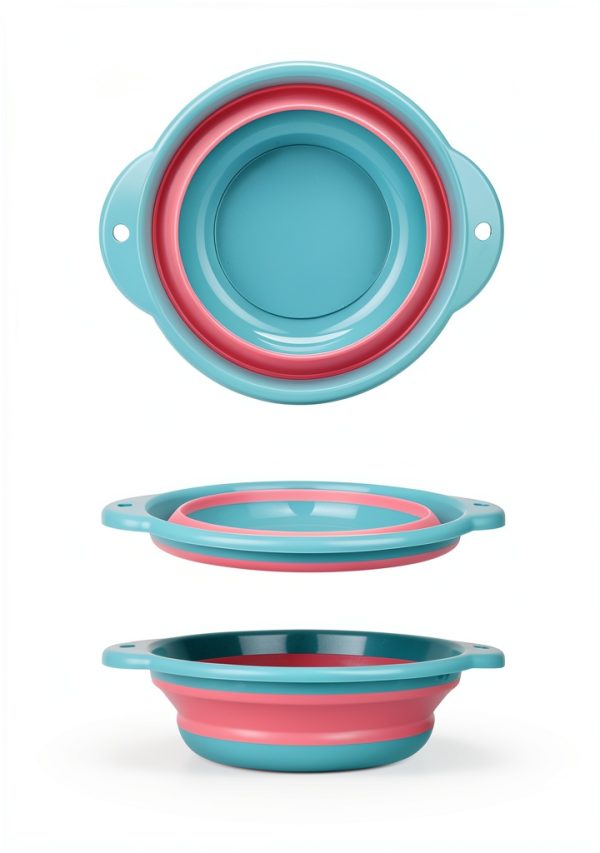 ZPCTECHGO Foldable Wash Basin Collapsible Portable Camping-2
