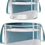 NentMent Folding Water Bucket Plastic Lightweight Camping-0