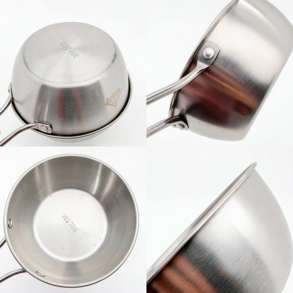 Pubgeer Stainless Steel Camping Bowl Set Durable Outdoor-2