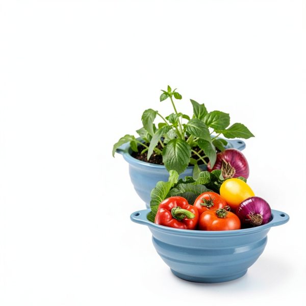 Jovilife Collapsible Silicone Bowl Camping Microwave Safe-3