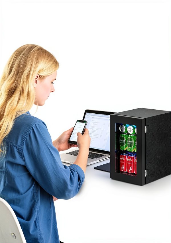 Kismile Mini Fridge Compact Refrigerator-7