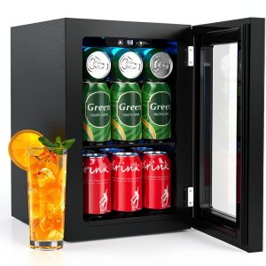 Kismile Mini Fridge Compact Refrigerator-0