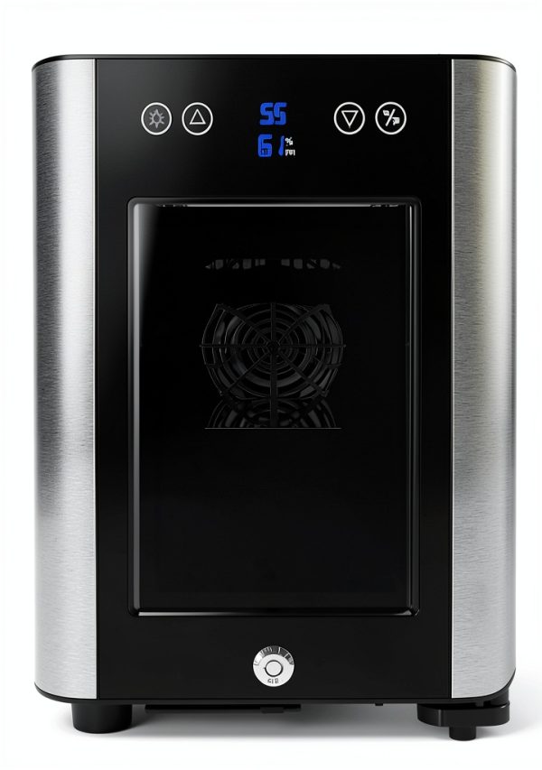 Terpkooler Compact Refrigerator Black TK-1-8