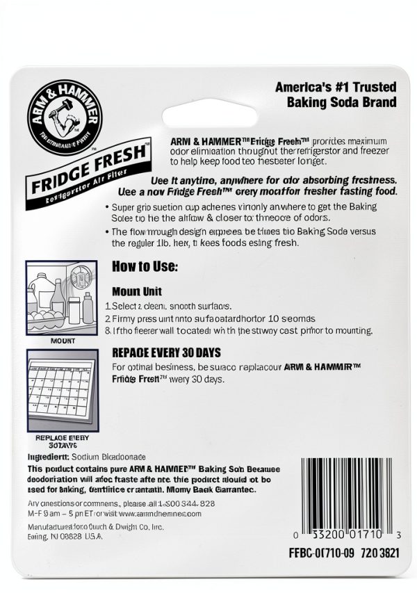 Church & Dwight Refrigerator Odor Absorber FreshSeal-9