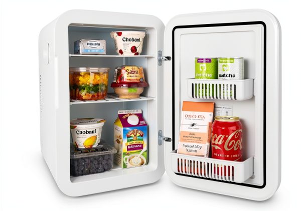 Cooluli 20L Compact Mini Fridge Black with Digital Temp Control-4