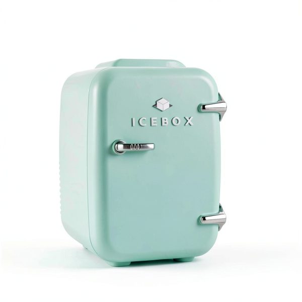 ICEBOX Mini Refrigerator 4L Compact Fridge Mint Green-6