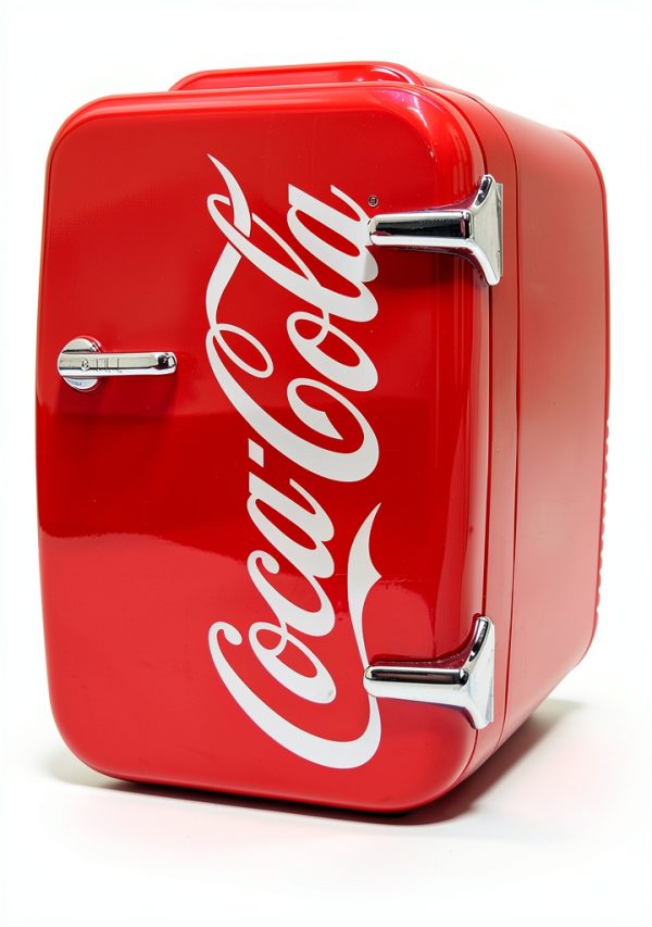Cooluli Coca-Cola Vintage Chic 4L Mini Fridge Portable Red-7