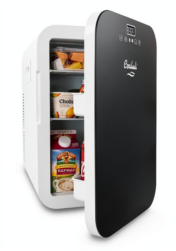 Cooluli 20L Compact Mini Fridge Black with Digital Temp Control-2
