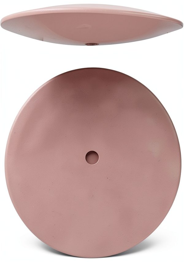 Knife Edge Silicone Polisher Wheels 5/8” Dia. Pink Extra Fine for Super Shine Pack of 10 Made in Germany-0