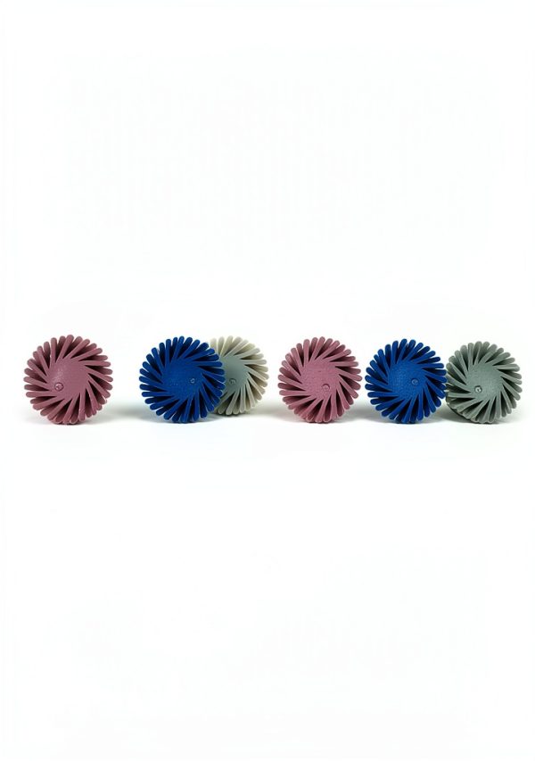 ZRruowin Dental Composite Resin Polishing Disc Kit 6PCS Diamond Wheels-4