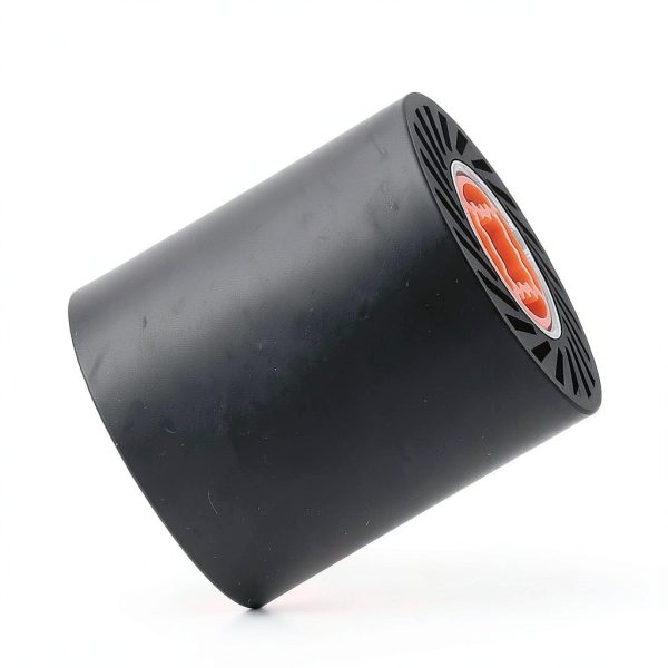 Rubber Burnishing Wheel Hyuduo 100mm Black Polishing with Aluminum-5