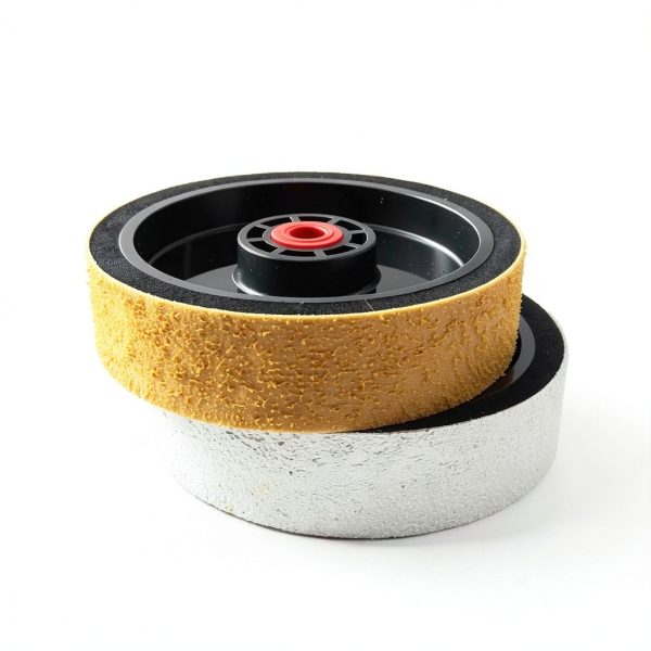 6 Inch Soft Lapidary REZ Nova Polishing Wheel 280 Grit 150mm-4
