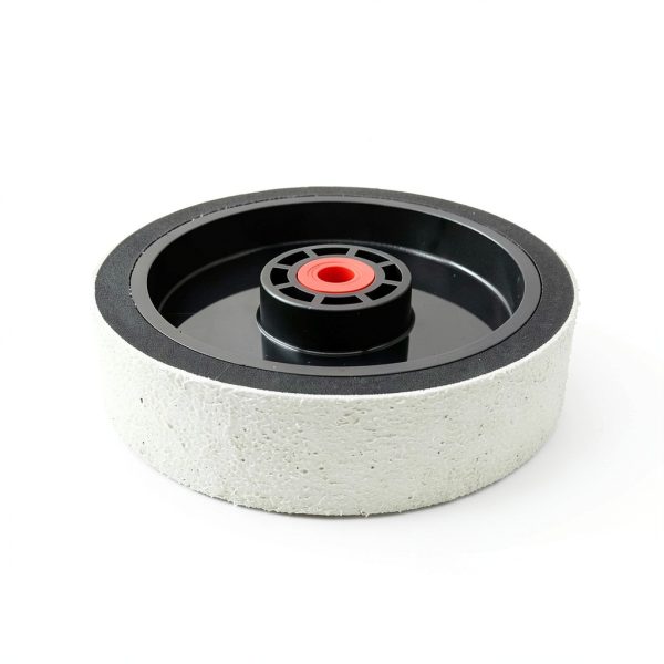 6 Inch Soft Lapidary REZ Nova Polishing Wheel 280 Grit 150mm-3