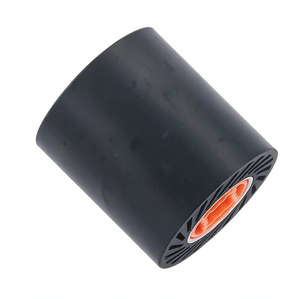 Rubber Burnishing Wheel Hyuduo 100mm Black Polishing with Aluminum-1