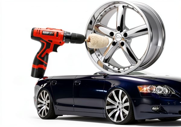 Aluminum Polishing Wheel 3" Hex Shank Kit TMEEIHNSS Ceramic-4