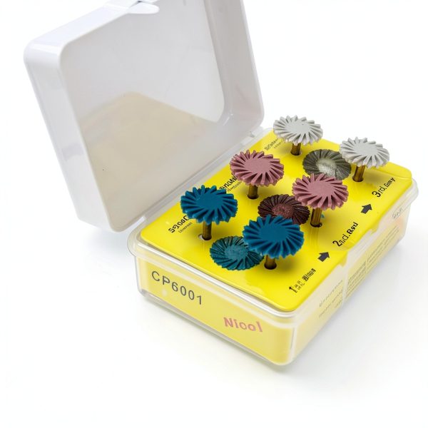 Dental Composite Resin Polishing Wheels Misemiko 6Pcs Flex Discs-0