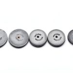 Dental Laboratory Abrasive Mizzy Heatless Wheels - Regular Grey Silicone Carbide #6-3/32" x 7/8" - Box of 50 Wheels-0