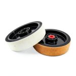 6 Inch Soft Lapidary REZ Nova Polishing Wheel 280 Grit 150mm-0