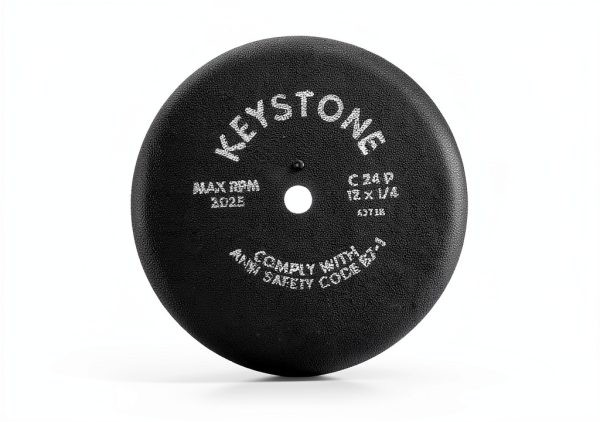 Dental Lab Wet Trimmer Abrasive Reversible Disc Wheel 12" Coarse-4