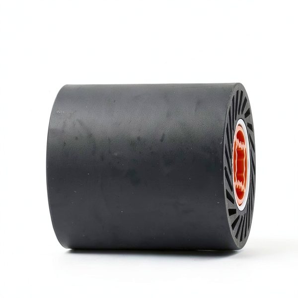 Rubber Burnishing Wheel Hyuduo 100mm Black Polishing with Aluminum-8