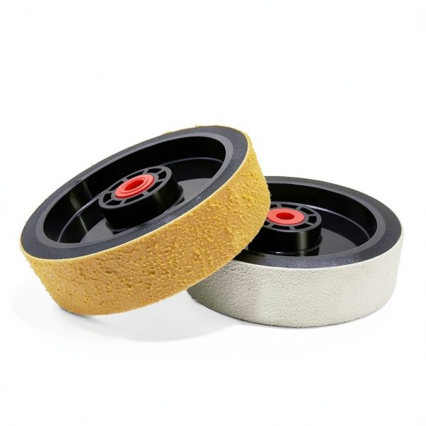 6 Inch Soft Lapidary REZ Nova Polishing Wheel 280 Grit 150mm-5