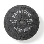 Dental Lab Wet Trimmer Abrasive Reversible Disc Wheel 12" Coarse-0