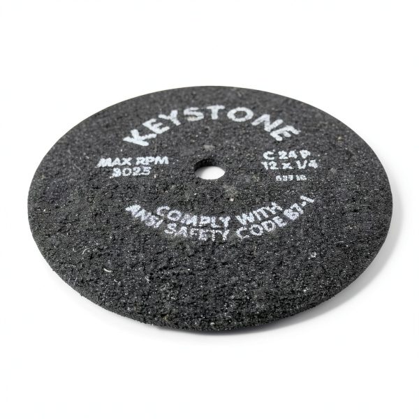 Dental Lab Wet Trimmer Abrasive Reversible Disc Wheel 12" Coarse-2