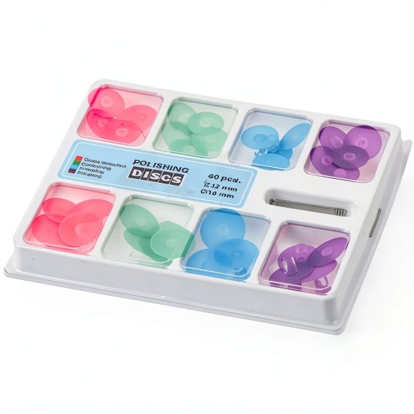 Polishing Wheels 40pcs Multicolor Resin Polishing Discs by HOBBYIN-6