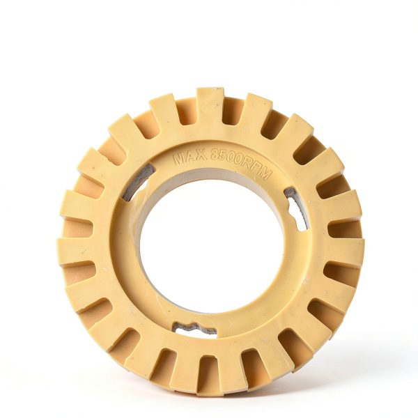 Rubber Wheel Cryfokt Higher Grinding Polishing Wheel 4" Hollow-7