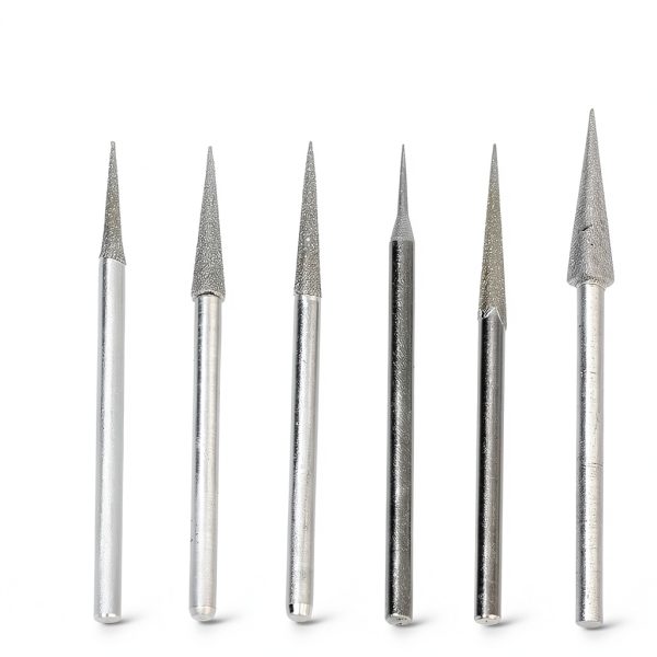 Diamond Drill Bits 5Pcs Set by WsjiaboFux for Stone, Bone, Glass-2