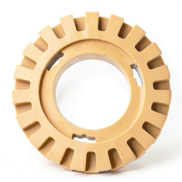 Rubber Wheel Cryfokt Higher Grinding Polishing Wheel 4" Hollow-1