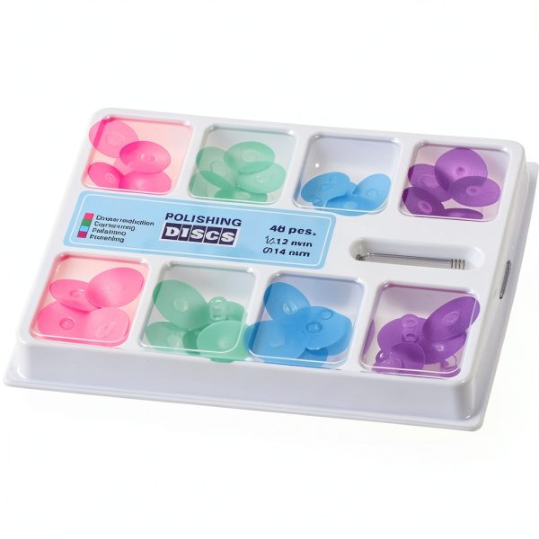 Polishing Wheels 40pcs Multicolor Resin Polishing Discs by HOBBYIN-3