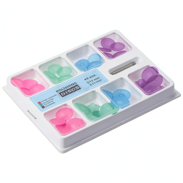 Polishing Wheels 40pcs Multicolor Resin Polishing Discs by HOBBYIN-2