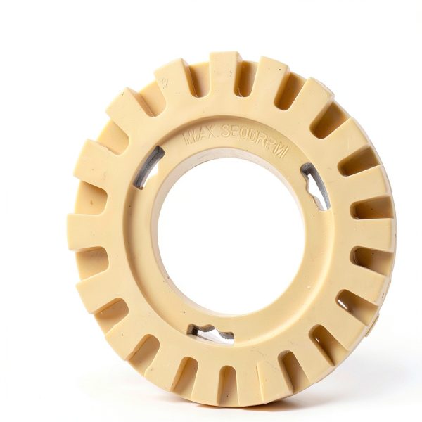 Rubber Wheel Cryfokt Higher Grinding Polishing Wheel 4" Hollow-5